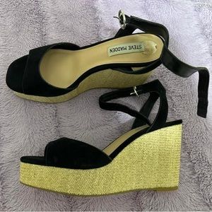 These are size 8 steve madden heels.